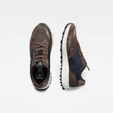 G-Star RAW® Theq Run Contrast Sole Rubber Sneakers Meerkleurig both shoes