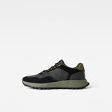 G-Star RAW® Baskets Theq Run Contrast Sole Nubuck Multi couleur side view