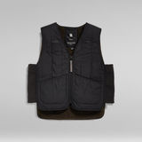 G-Star RAW® Sleeveless Padded Vest Jacket Black