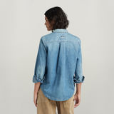 G-Star RAW® Chemise Premium 1-Pocket Bleu moyen