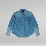 G-Star RAW® Premium 1-Pocket Hemd Mittelblau