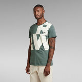 G-Star RAW® Scaled Up Raw Chest T-Shirt Green