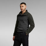 G-Star RAW® Dast Shearling Knitted Pullover Grau