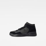 G-Star RAW® Attacc Mid Tonal Blocked Sneakers Black side view