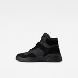 G-Star RAW® Attacc Mid Tonal Sneakers Black side view