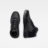 G-Star RAW® Attacc Mid Tonal Blocked Sneaker Schwarz both shoes