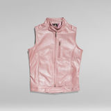 G-Star RAW® Y2K Leather Vest Pink