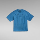 G-Star RAW® Unisex Boxy Base T-Shirt Mittelblau