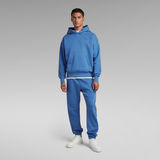 G-Star RAW® Unisex Core Oversized Sweatshirt Mittelblau
