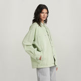 G-Star RAW® Oversized Loose Overshirt Grün
