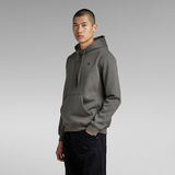 G-Star RAW® Premium Core Hooded Sweater Grau
