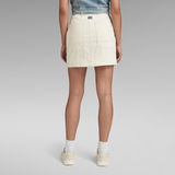 G-Star RAW® Utility Button Skirt White