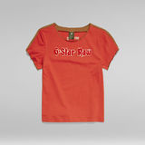 G-Star RAW® Y2K Slim Artwork T-Shirt Red