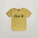 G-Star RAW® Raw Optic Slim T-Shirt Yellow