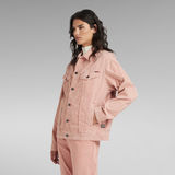 G-Star RAW® Oversized Western Jacket Evergreen Pink