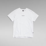 G-Star RAW® T-Shirt Center Logo Loose Unisex Blanc
