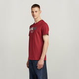 G-Star RAW® Multi Colored RAW. T-Shirt Red
