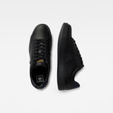 G-Star RAW® Cadet Leather Denim Sneakers Black both shoes