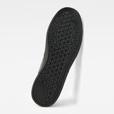 G-Star RAW® Cadet Leather Denim Sneakers Black sole view