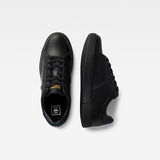 G-Star RAW® Cadet Leather Denim Sneaker Schwarz both shoes
