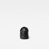G-Star RAW® Cadet Leather Denim Sneakers Black back view
