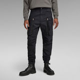 G-Star RAW® Long Pocket Zip Relaxed Tapered Cargo Pants Black