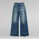 G-Star RAW® Premium Deck Ultra High Wide Leg Jeans Medium blue