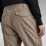 G-Star RAW® Long Pocket Zip Relaxed Tapered Cargo Pants Brown