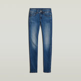 G-Star RAW® Midge Saddle Straight Jeans Midden blauw