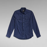 G-Star RAW® Camisa Marine Slim Azul oscuro