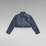 G-Star RAW® Premium Cropped Denim Jacket Dark blue