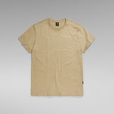 G-Star RAW® Graphic Ribbed T-Shirt Grün