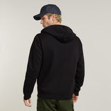 G-Star RAW® Premium Core Hooded Zip Sweater Schwarz