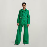 G-Star RAW® Deck Ultra High Wide Leg Jeans Green