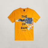 G-Star RAW® Art Of RAW T-Shirt Gelb
