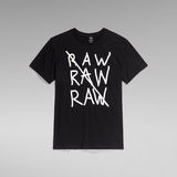 G-Star RAW® RAW RAW RAW T-Shirt Schwarz