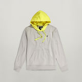 G-Star RAW® Color Blocking Hooded Sweatshirt Grau