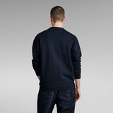 G-Star RAW® Essential Cardigan Relaxed Sweatshirt Dunkelblau