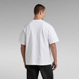 G-Star RAW® Unisex Oversized Boxy Base T-Shirt White