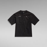 G-Star RAW® Unisex Oversized Boxy Base T-Shirt Black