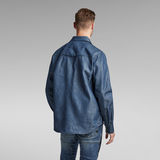 G-Star RAW® Unisex Premium Dakota Regular Shirt Evergreen Dark blue