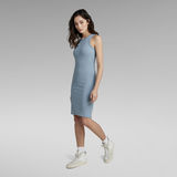 G-Star RAW® Rib Tank Dress Slim Light blue