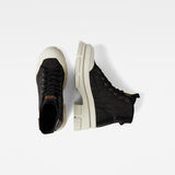 G-Star RAW® Aefon II Mid RF Denim Boots Black both shoes