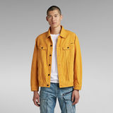 G-Star RAW® Unisex Oversized Western Jacket Evergreen Yellow