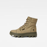 G-Star RAW® Noxer High Canvas Boots Green side view