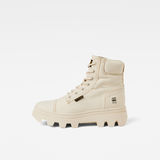 G-Star RAW® Noxer High Canvas Boots Beige side view
