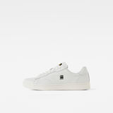 G-Star RAW® Baskets Cadet Leather Blanc side view