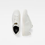 G-Star RAW® Cadet Leather Sneakers Weiß both shoes