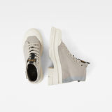 G-Star RAW® Aefon II Mid Canvas Boots Grey both shoes