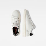 G-Star RAW® Rovic Leather Sneakers White both shoes